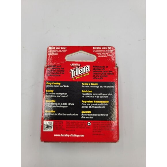 Berkley Trilene XL Smooth Casting Fishing Line (110 yds) - Clear - Picture 8 of 8